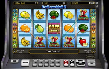 Игровые автоматы Fruit Cocktail 2